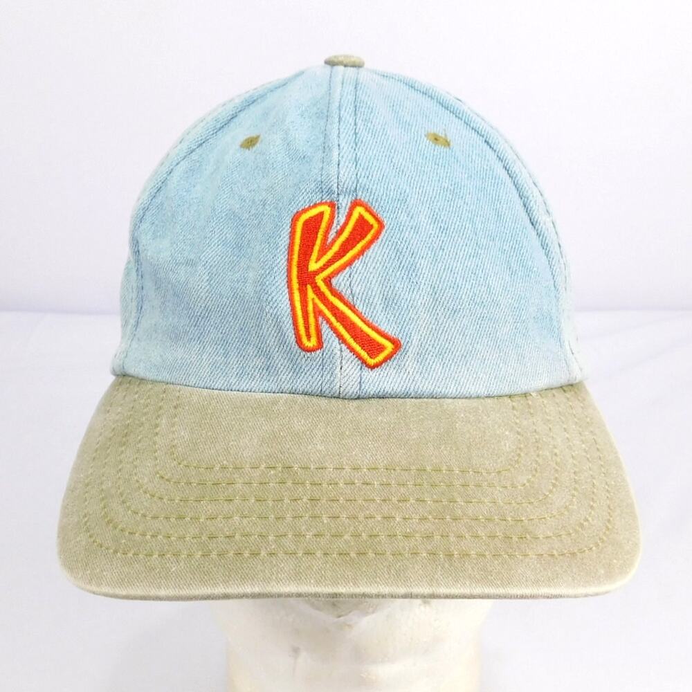 Vintage Kahlua No Beer Denim Strapback Hat Embroidered Promo Massachusetts